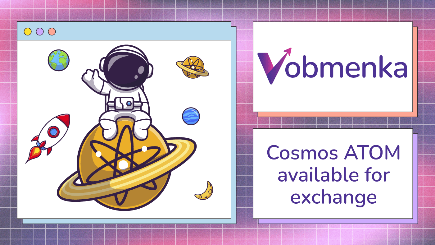 a new coin cosmos atom in the listing